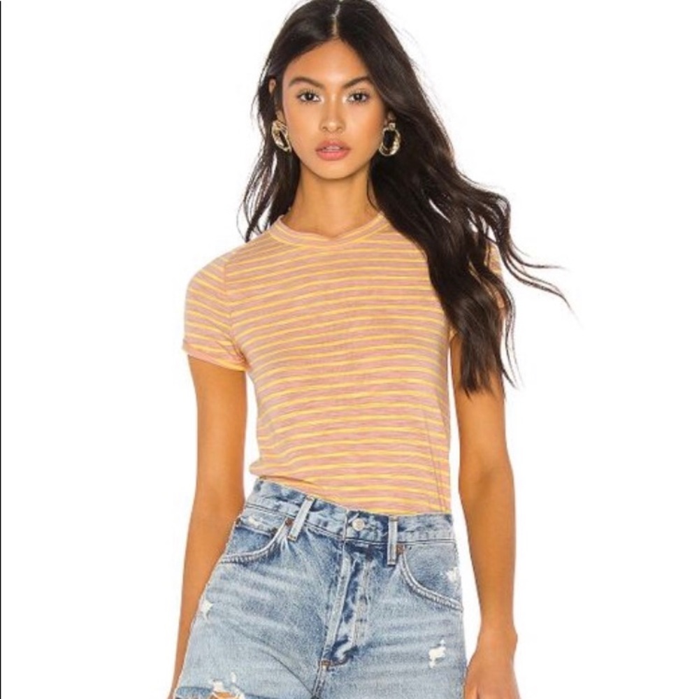 We the Free Night Amy striped tee ✨